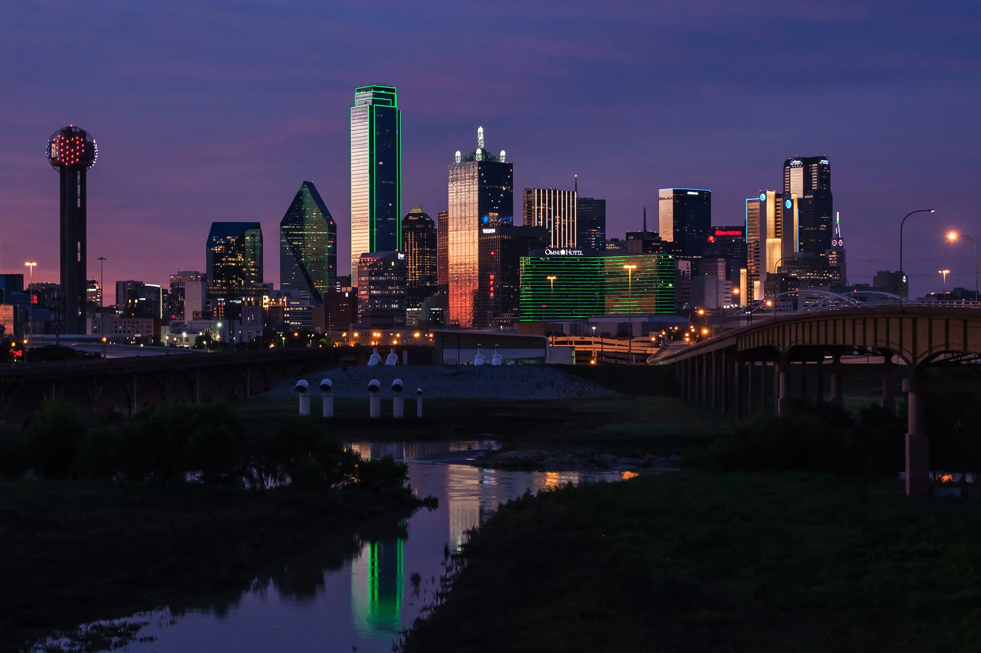 Dallas skyline